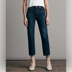 Rag & Bone Women’s Nina High-Rise Cigarette Jeans , Size 26